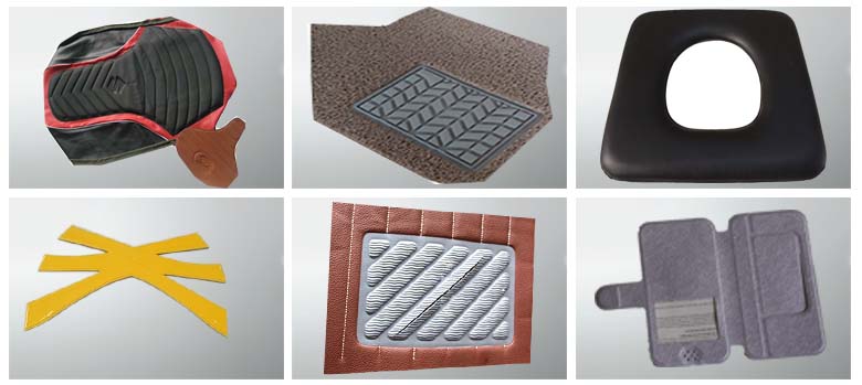 汽車腳墊壓花機(jī)樣品 汽車腳墊壓花機(jī)樣品